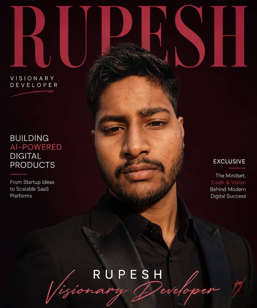 Rupesh Vishwakarma Magazine Cover